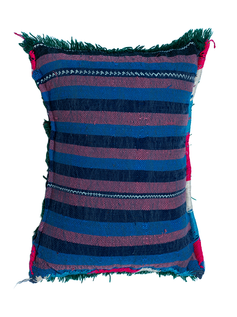 Ain Leuh Vintage Pillow - Lush Indigo