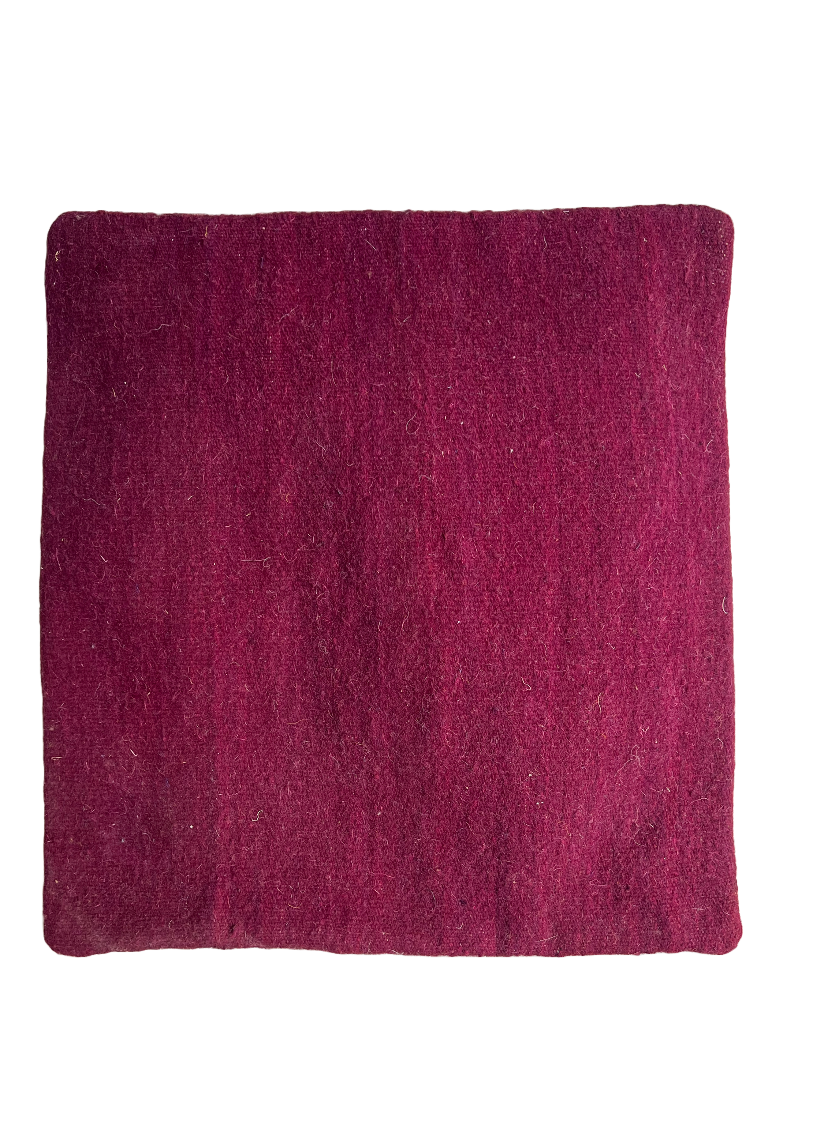 Anzal's Flatweave Pillow - Solid Purple