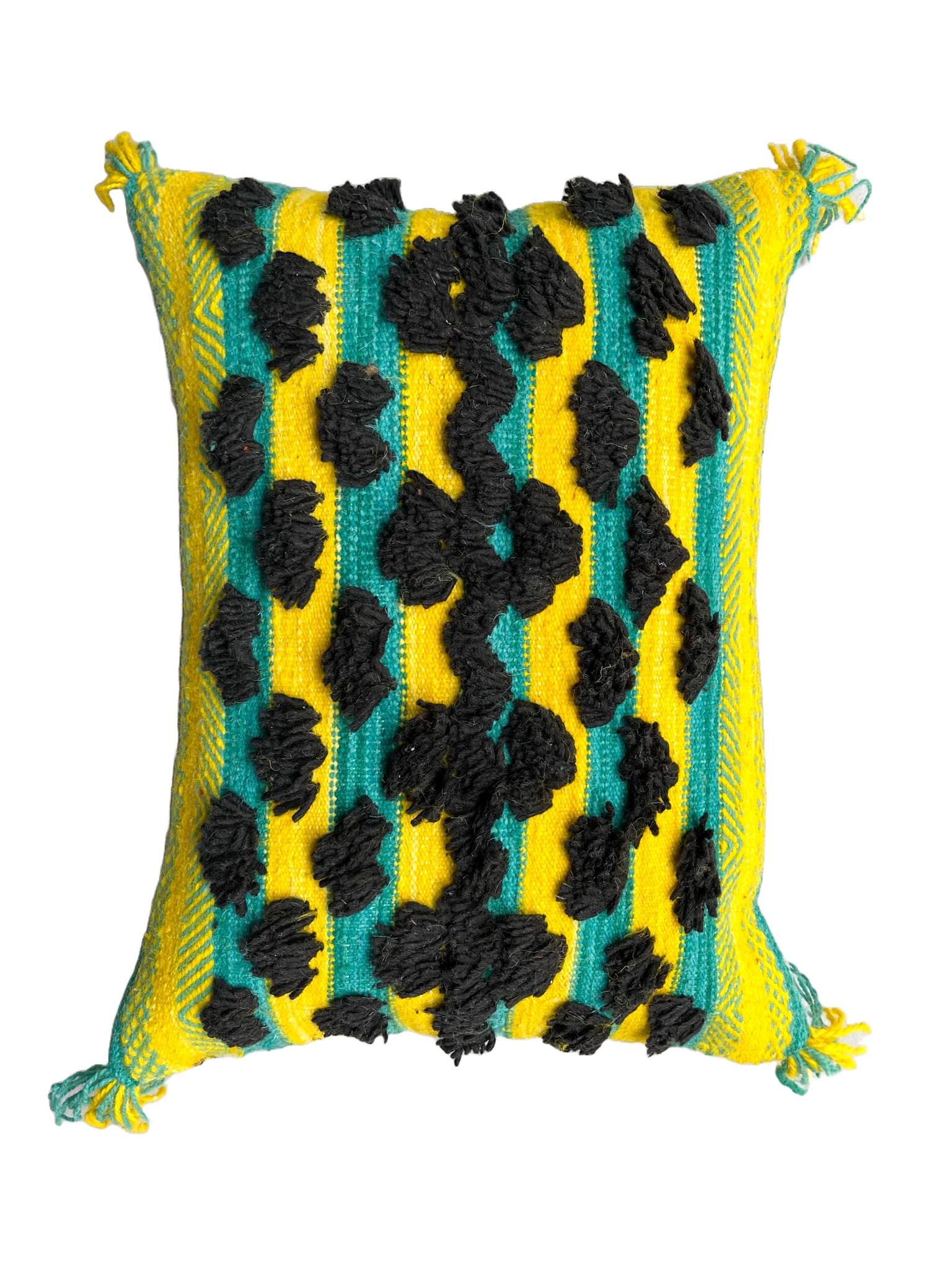 Anzal's Flatweave x Zanafi x Hand-Knot Pillow