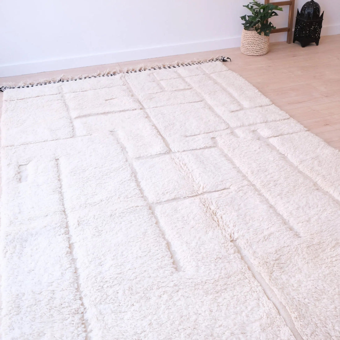 Shaggy Wool Custom Moroccan Rugs Made