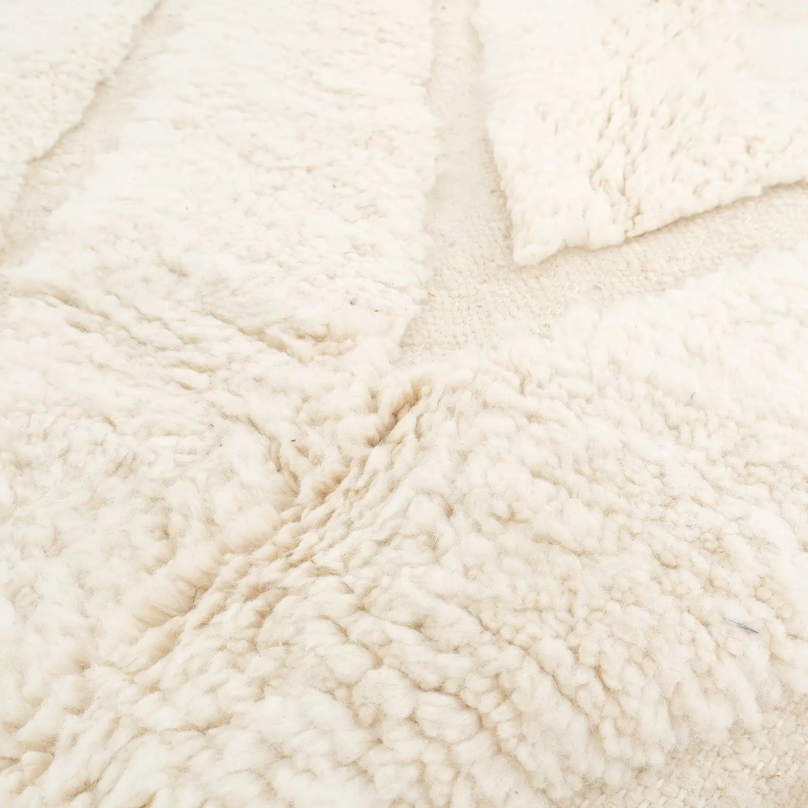 Soft Cream Custom Moroccan Rugs Made