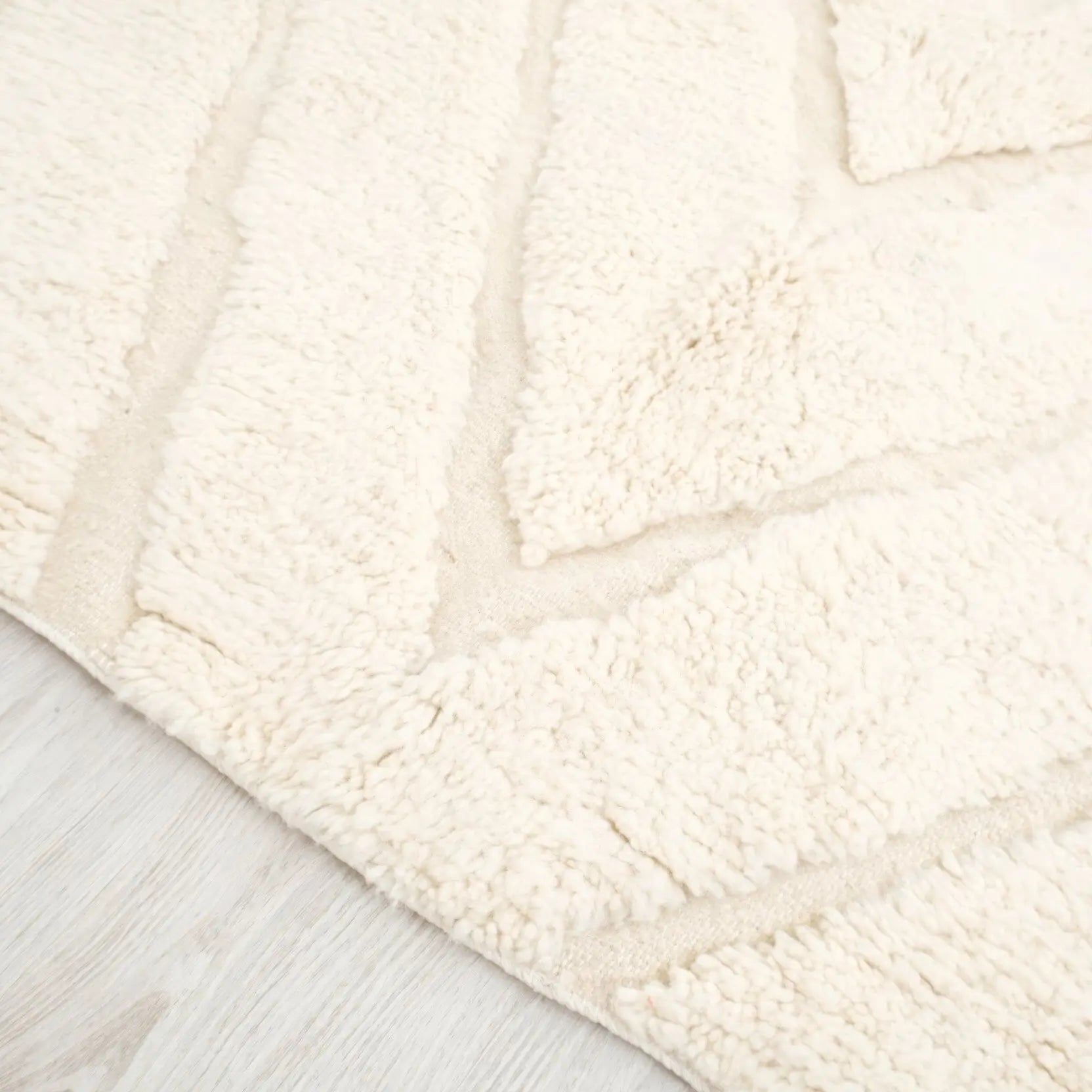 Soft Cream Custom Moroccan Rugs Made